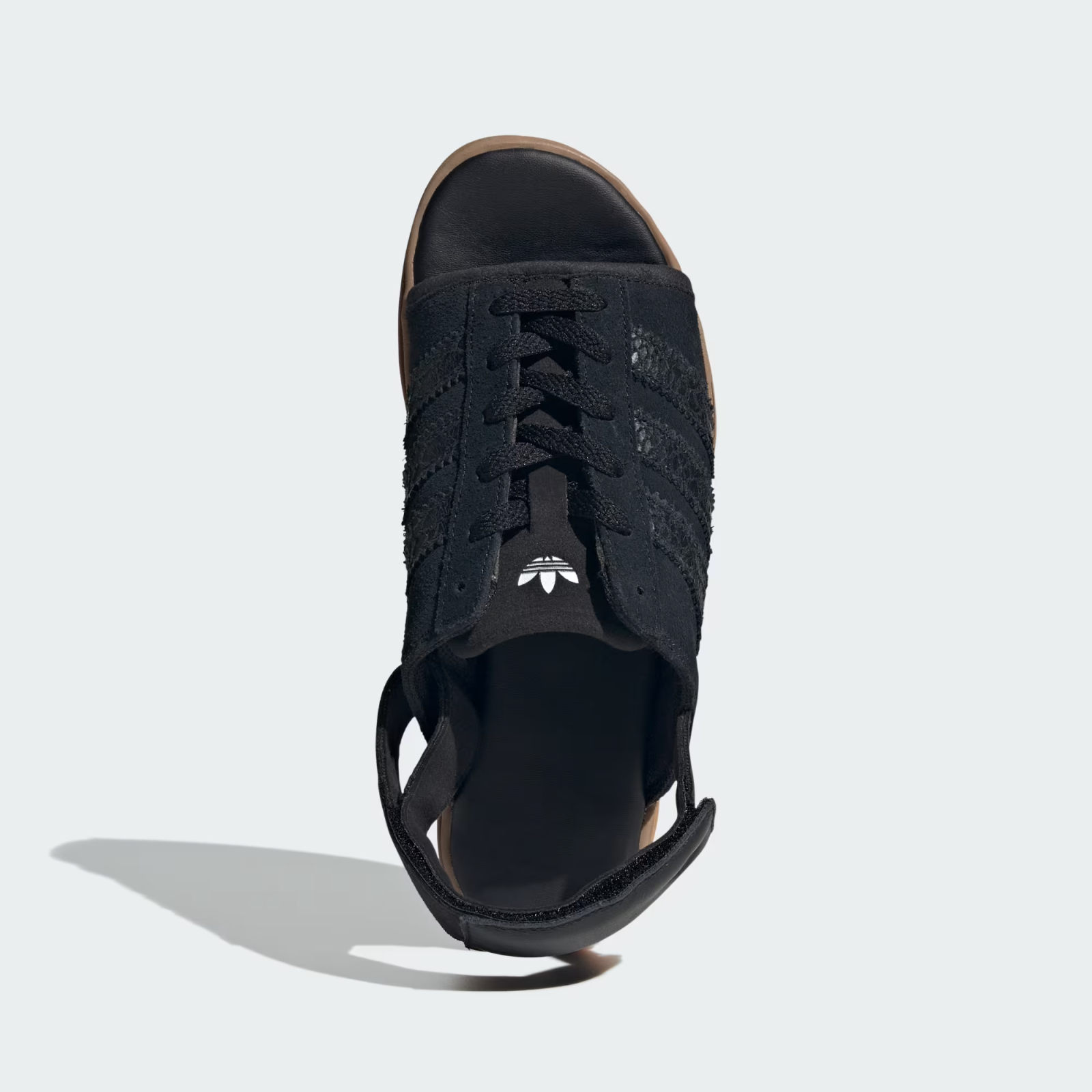 HQ4688 adidas Gazelle Bold Sandals Core Black (Women's)