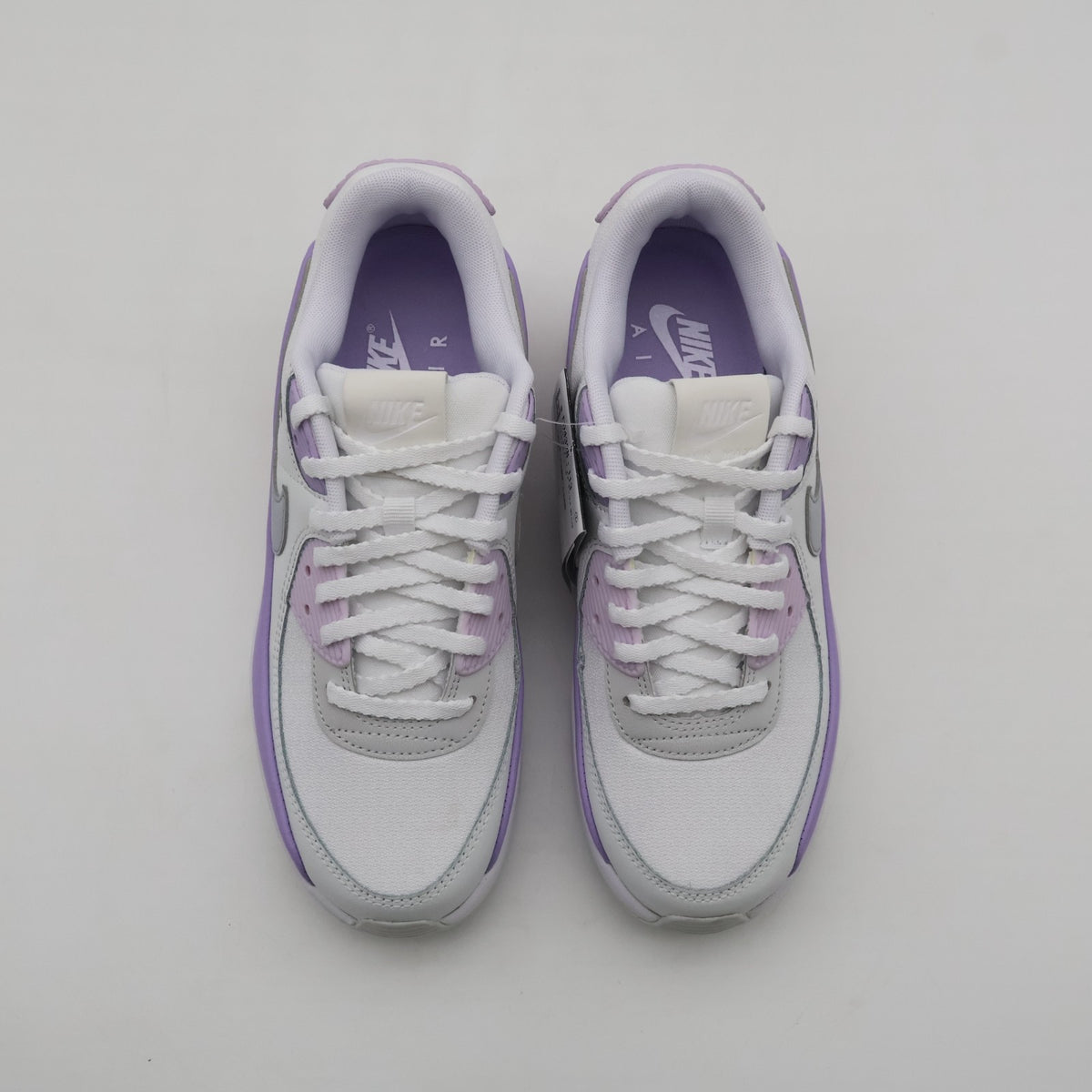 FD4328-113 Nike Air Max 90 LV8 White Hydrangeas Summit White Wolf Grey (Women's)