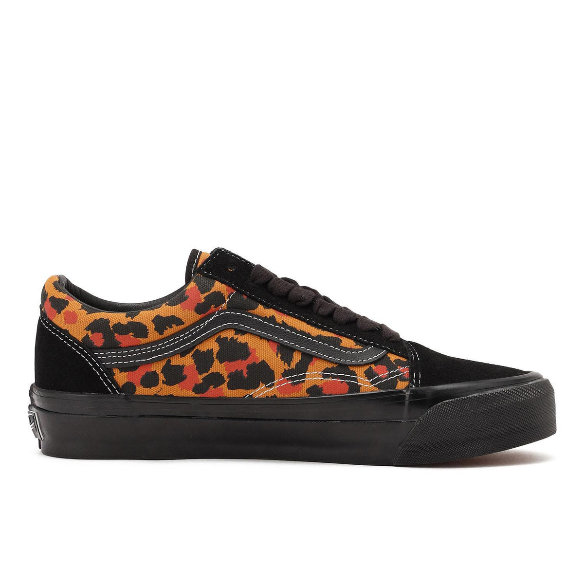 VN000D56BKA Vans Premium Old Skool Leopard Black Black (Men's)