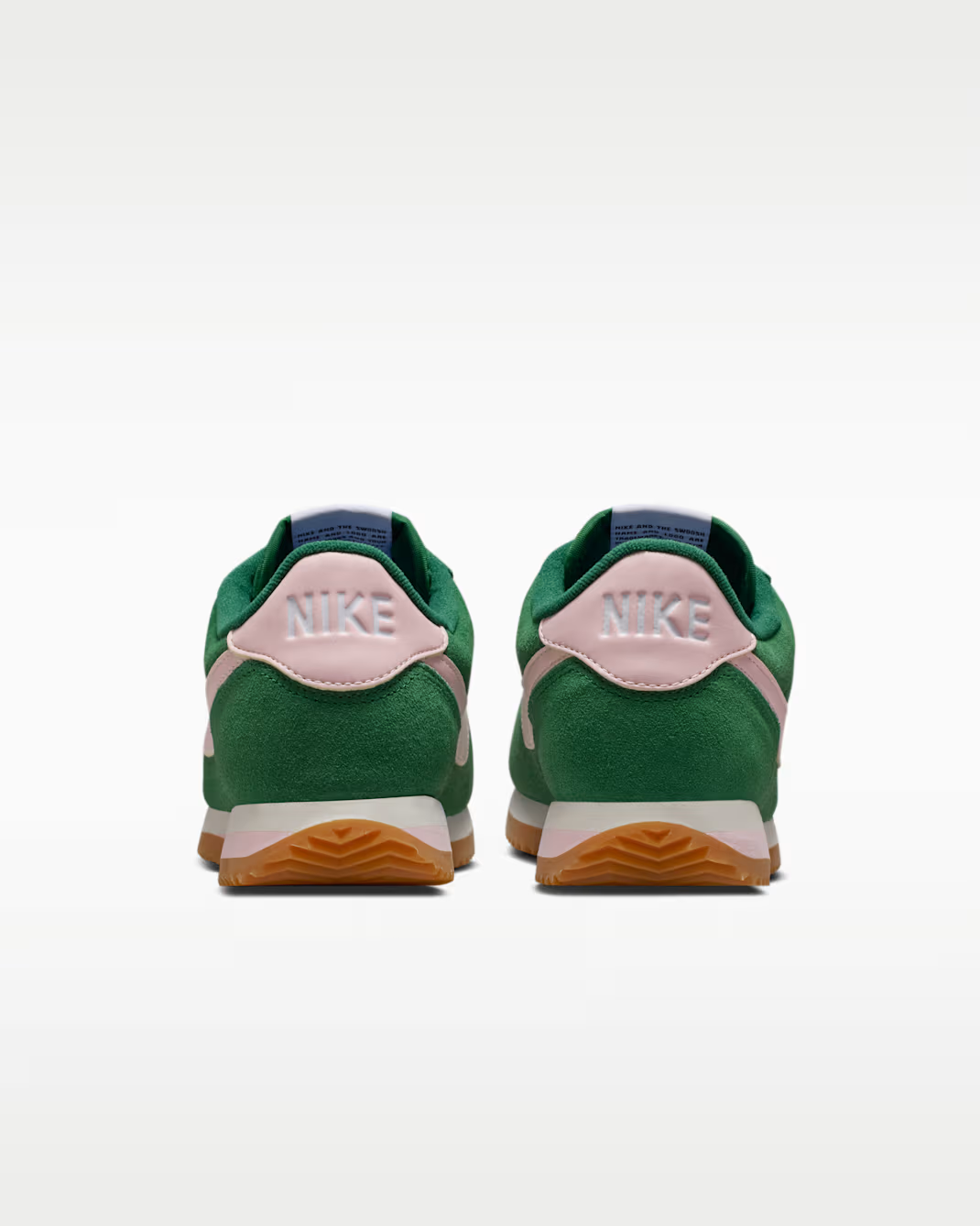 IB1857-301 Nike Cortez Sport Green Sail Gum Light Brown Pink Foam (Women's)