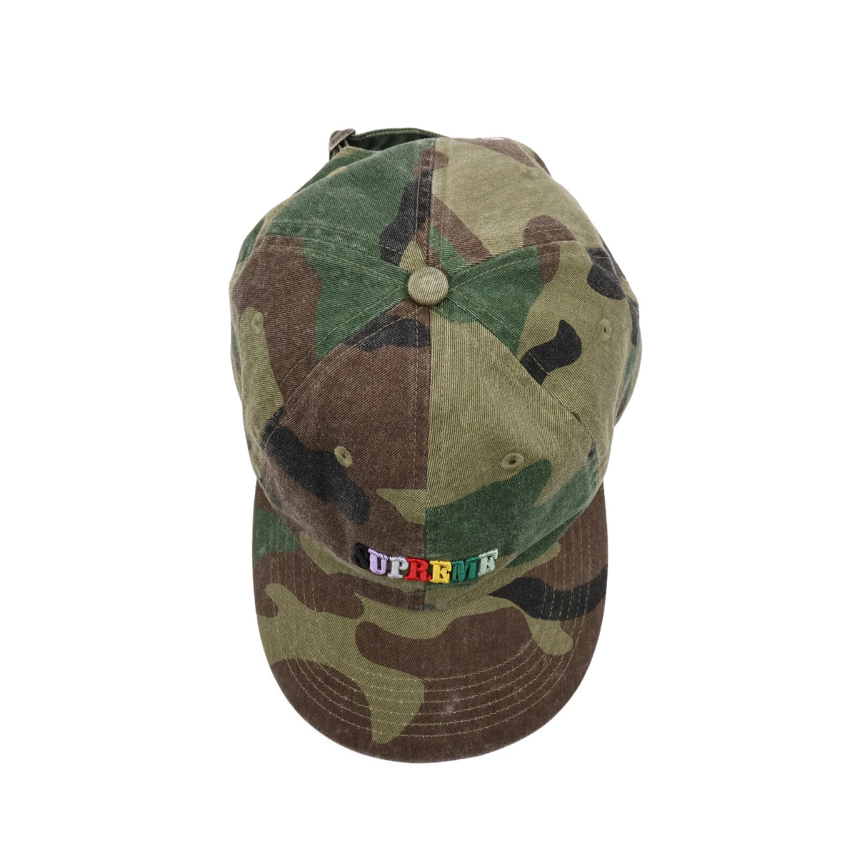 Supreme Pigment Dye 6-Panel Camo