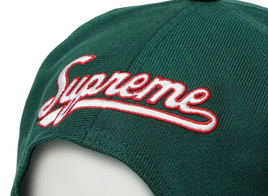 Supreme World Famous S Logo 6-Panel (26SS) "Dark Green"