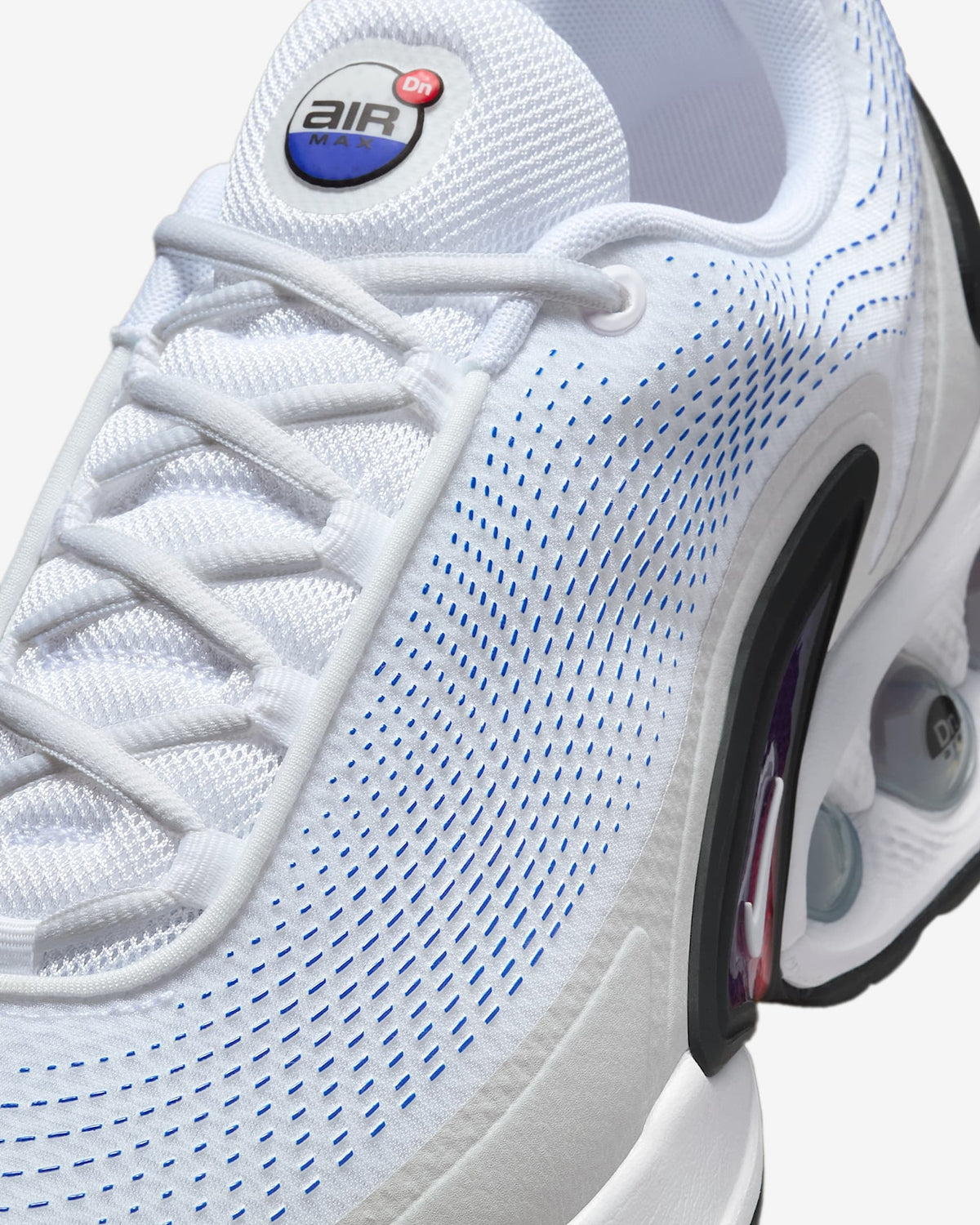 DV3337-104 Nike Air Max DN White Racer Blue Bright Crimson White (Men's)