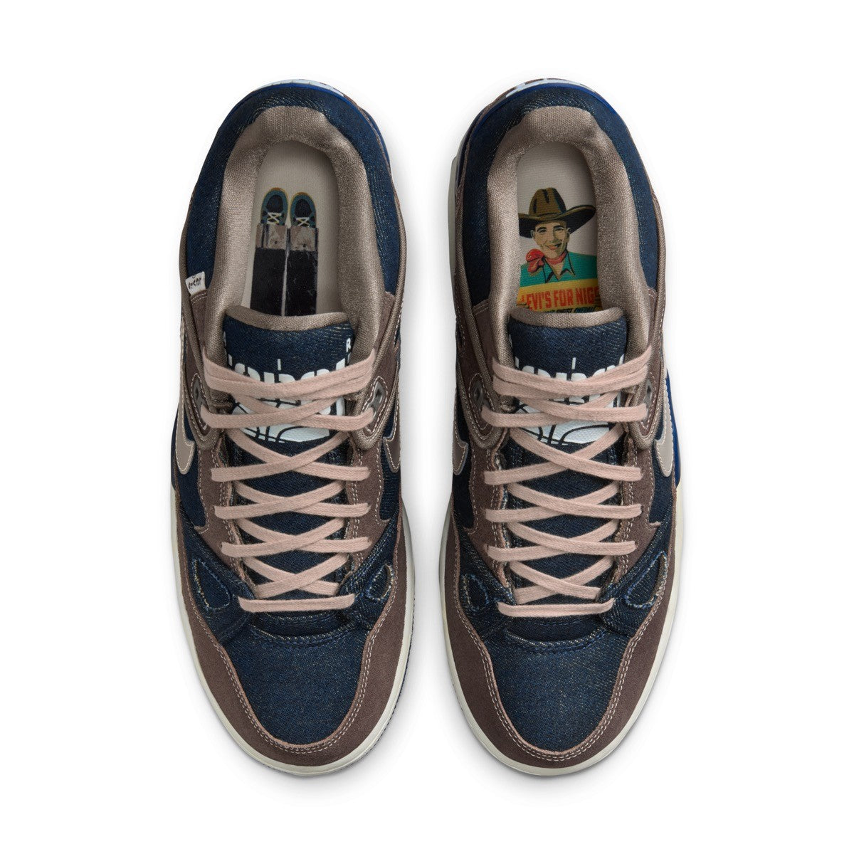 HQ0262-004 NIGOÂ® Ã Levi's Ã Nike Air Force 3 Low Enigma Stone ( Men's )