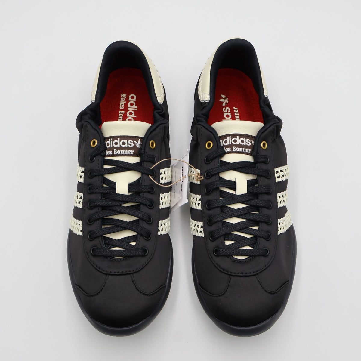 IH7259 Wales Bonner adidas Originals Karintha Low Satin Core Black (Men's)