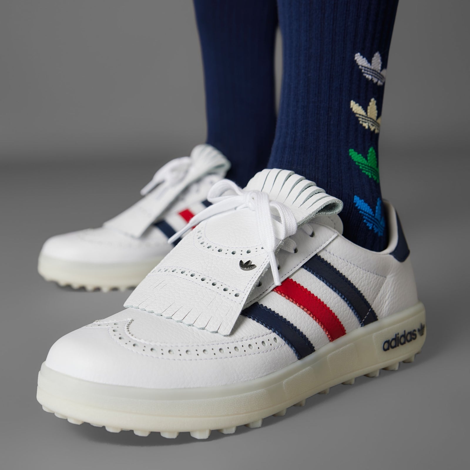 IH2266 adidas Originals Coursecup Spikeless Golf Cloud White Night Indigo(Men's)
