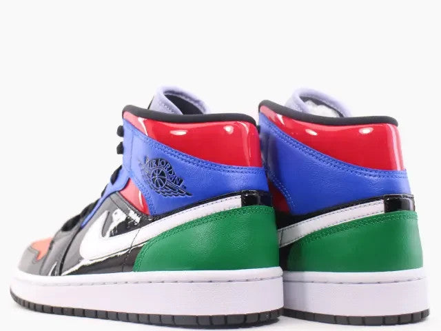 CV5276-001 Nike Air Jordan 1 Mid "Multi Patent" (Women's)