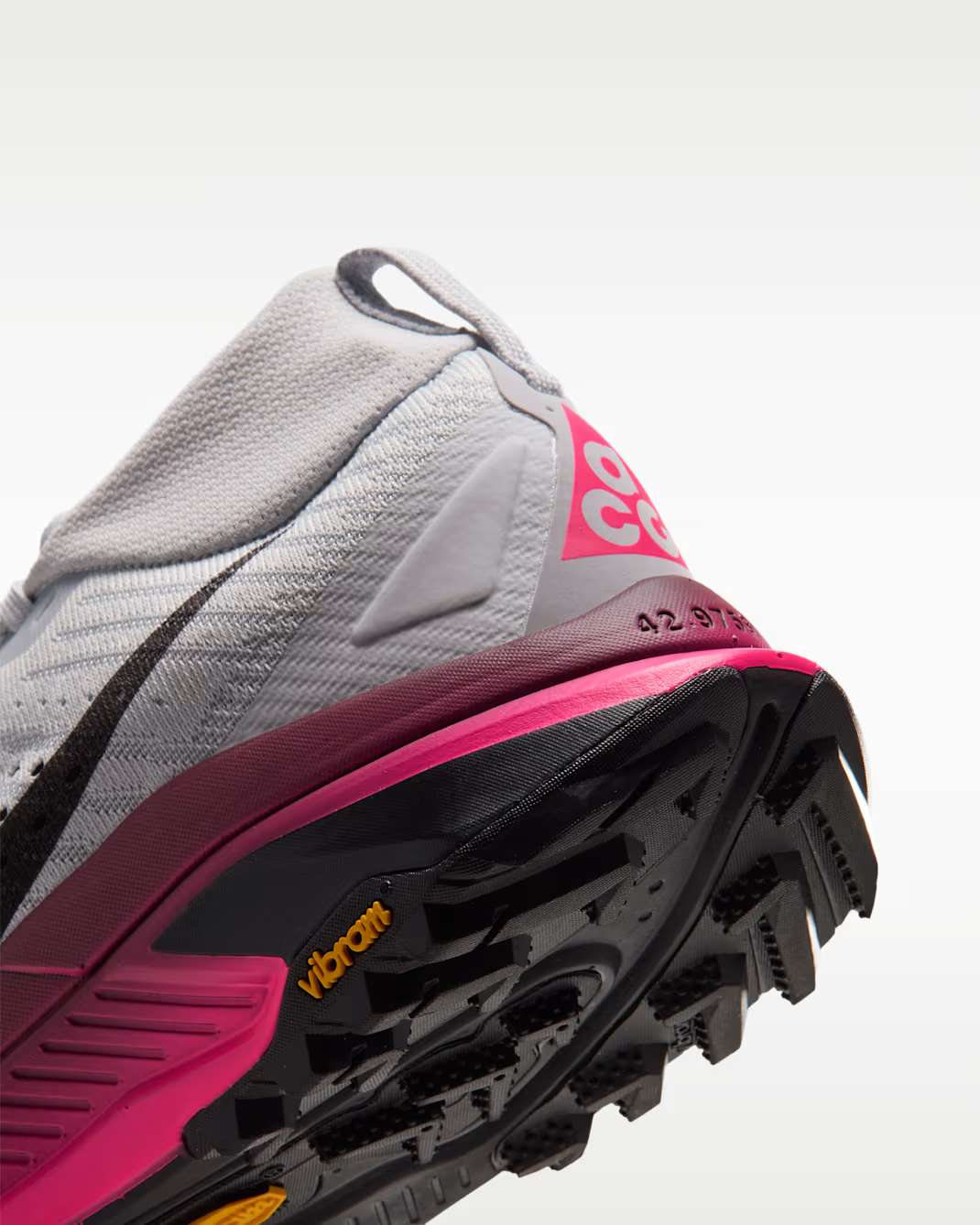 HV8115-009 Nike ACG Zegama Trail "Pure Platinum/Hyper Pink" (Women's)