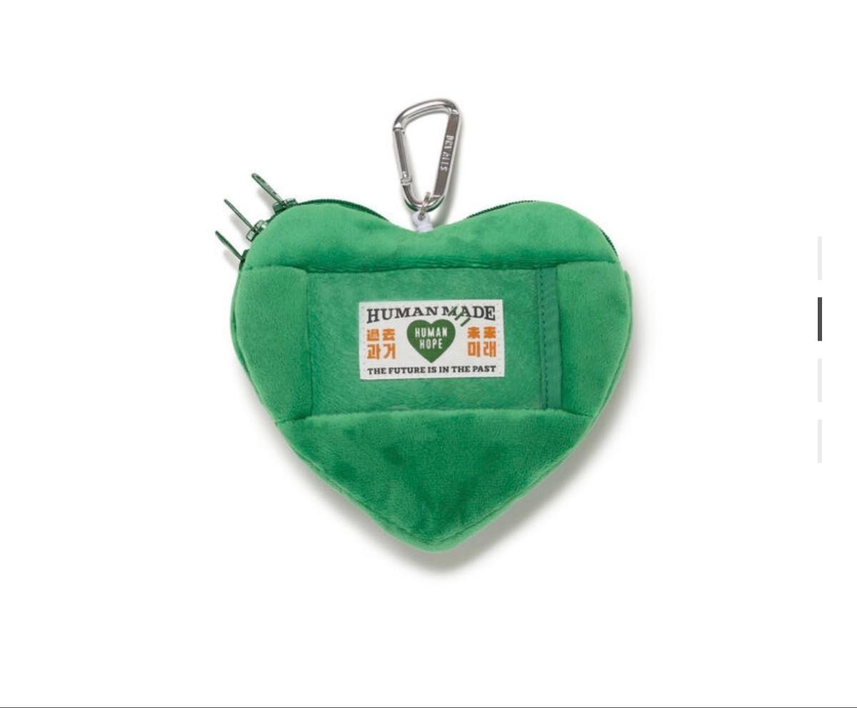 HUMAN MADE x j-hope of BTS HUMAN HOPE Heart Passcase Green