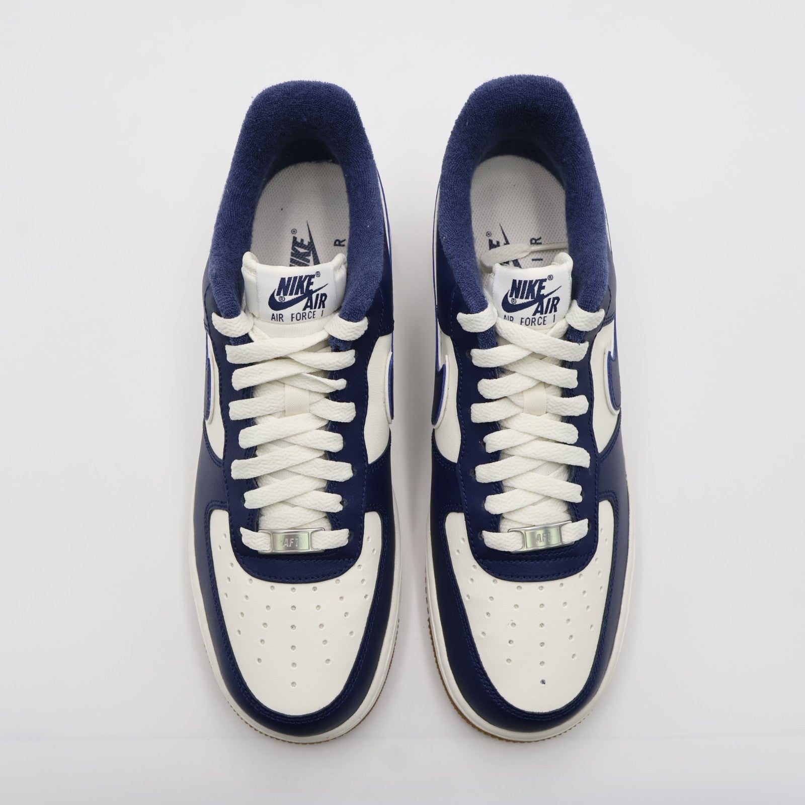 DQ7659-101 Nike Air Force 1 Low College Pack Navy White (Men's)