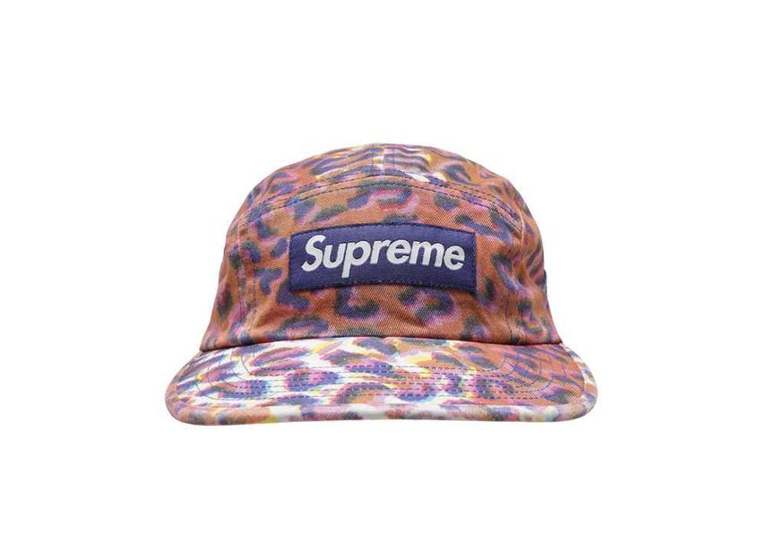 Supreme Washed Chino Twill Camp Cap Camo