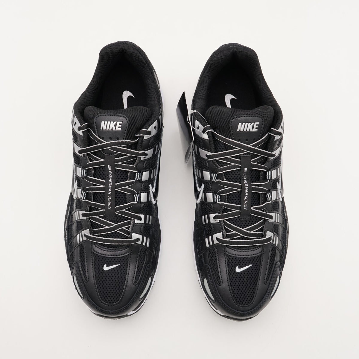 CD6404-026 Nike P-6000 Black White Metallic Silver (Men's)
