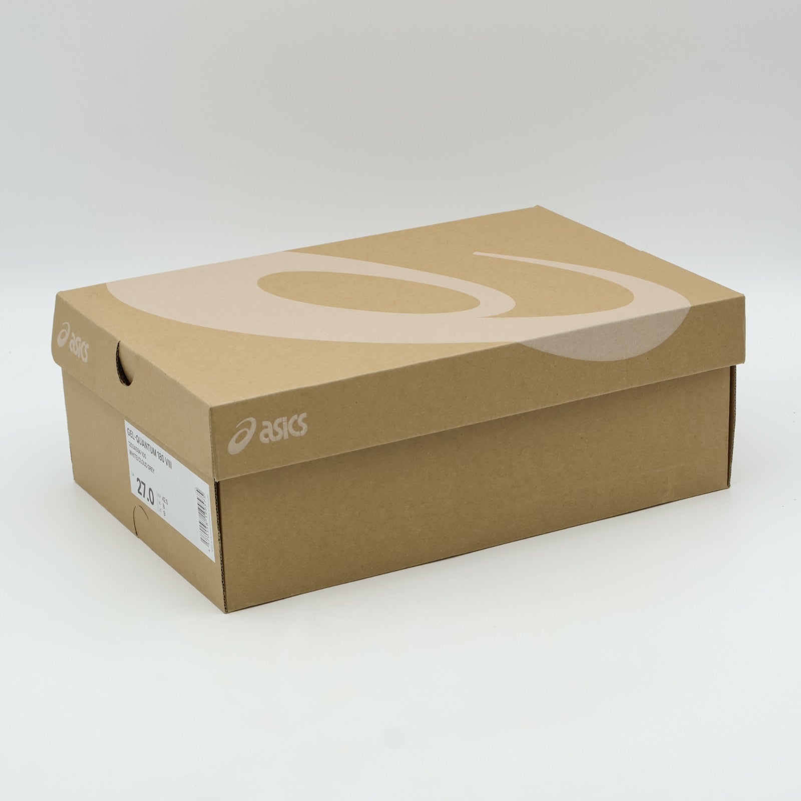 1203A594-100 Asics Gel-Quantum 180 8 White Cloud Grey (Men's)