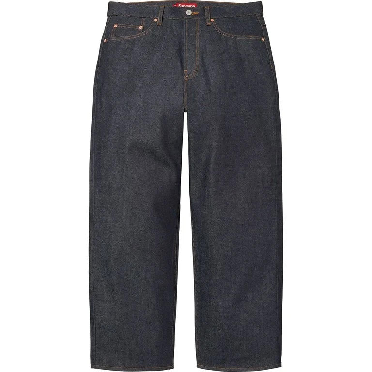 Supreme Baggy Selvedge Jean Rigid Indigo
