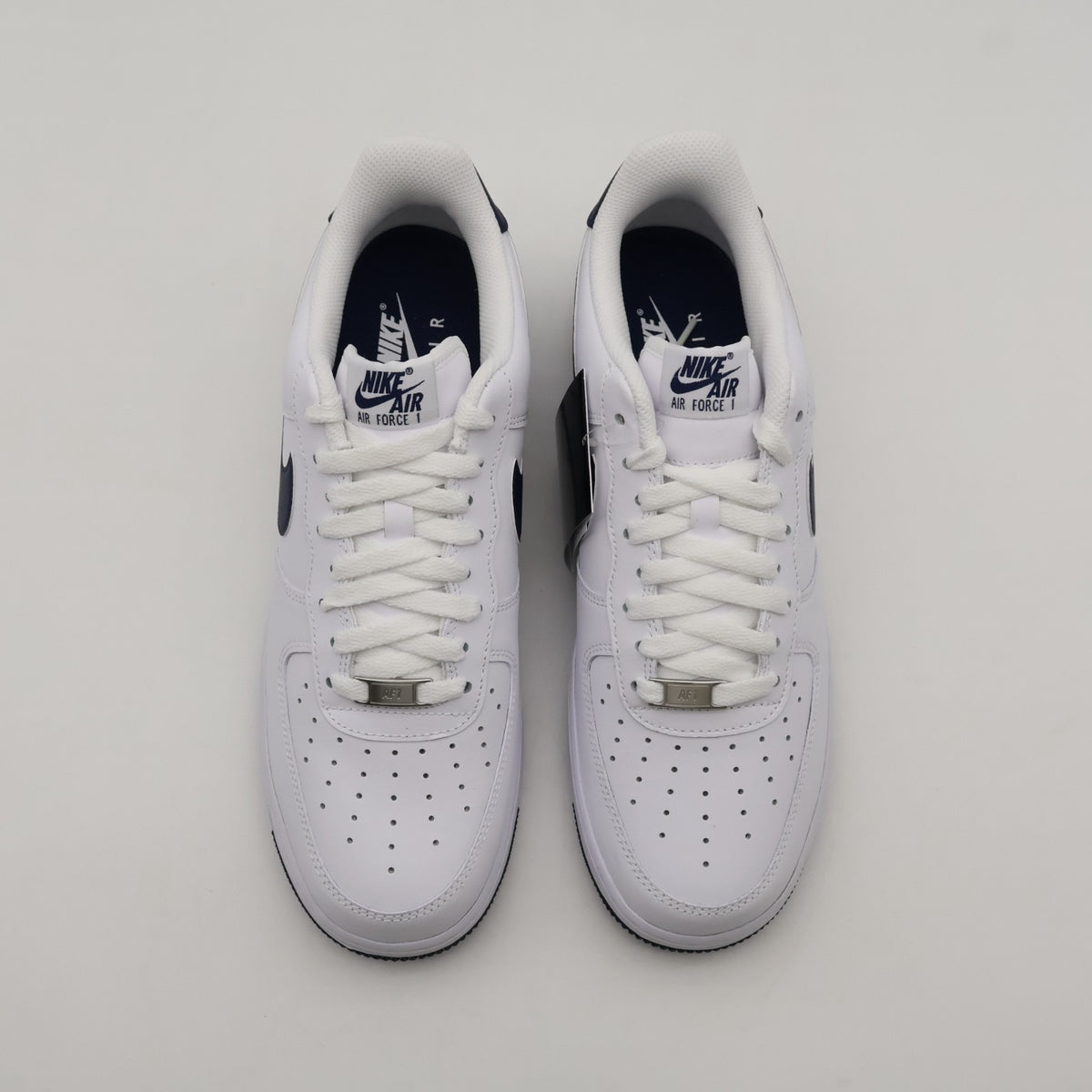FJ4146-104 Nike Air Force 1 Low '07 White Navy (Men's)