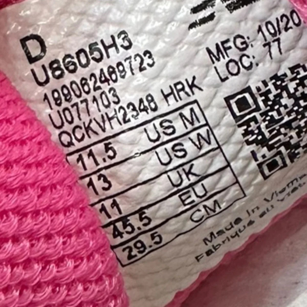 U8605H3 Aime Leon Dore Ã New Balance 860V2 "Pink" (Men's)