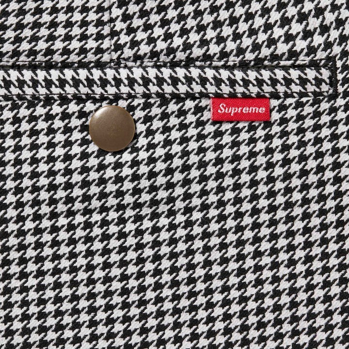 Supreme Work Short 25SS White Houndstooth