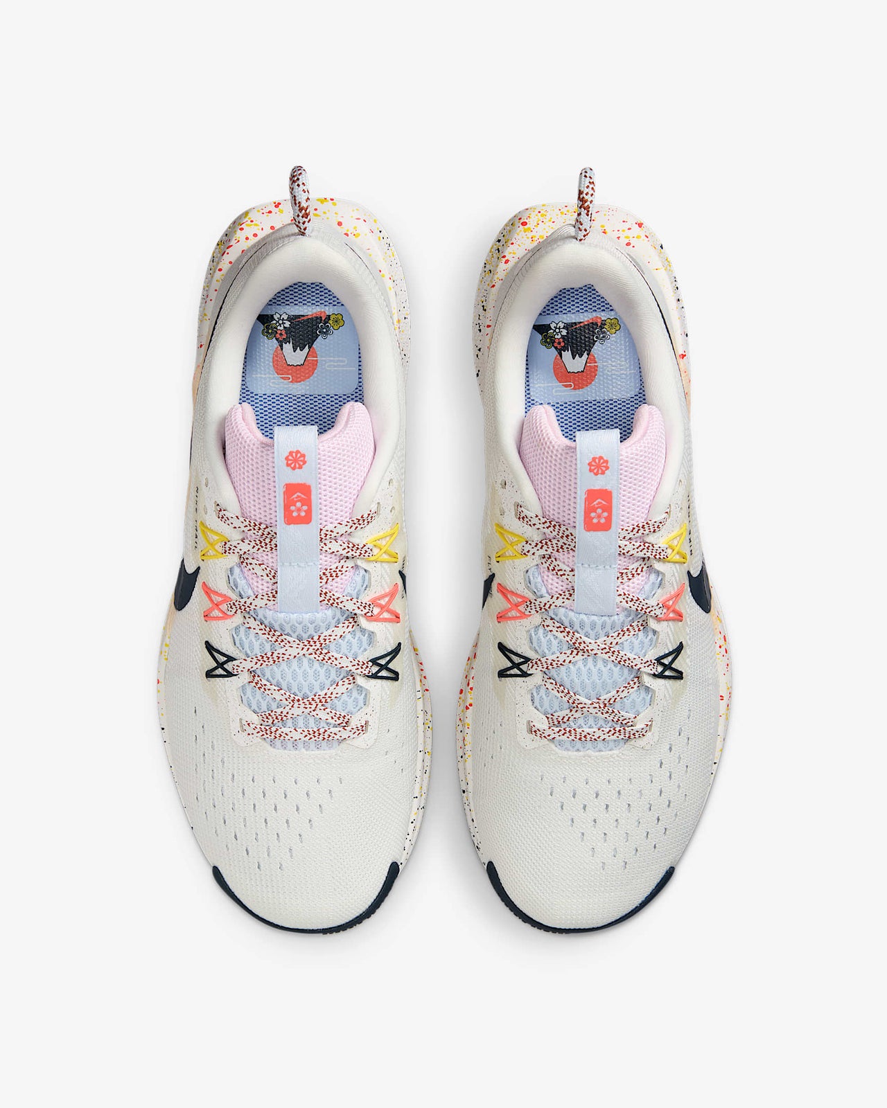 DV3865-102 Nike Pegasus Trail 5 Summit White Football Grey Pink Foam (Women's)