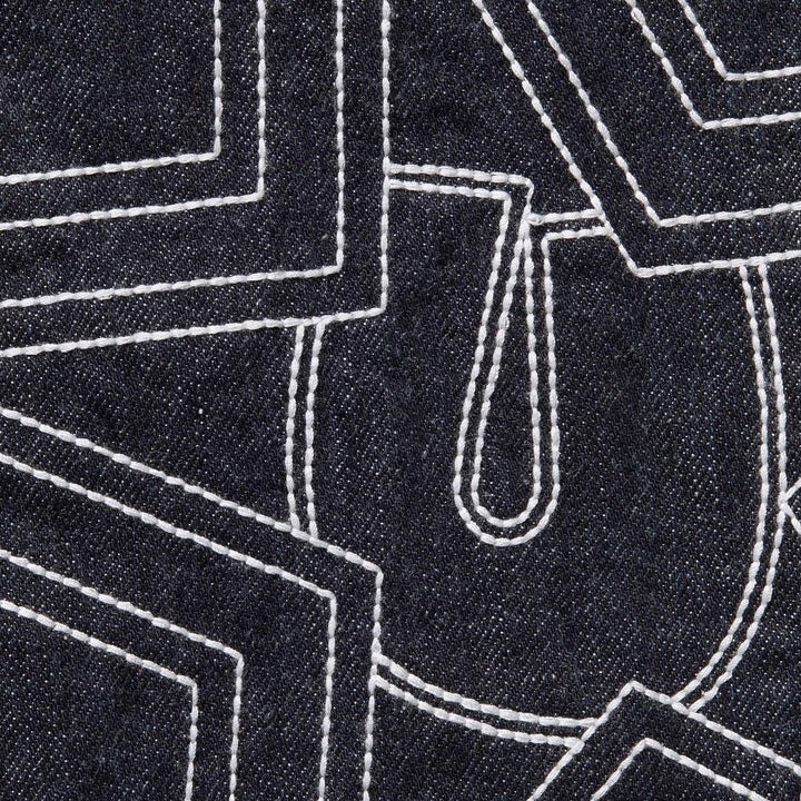 Supreme Stars Topstitch Baggy Jean Indigo