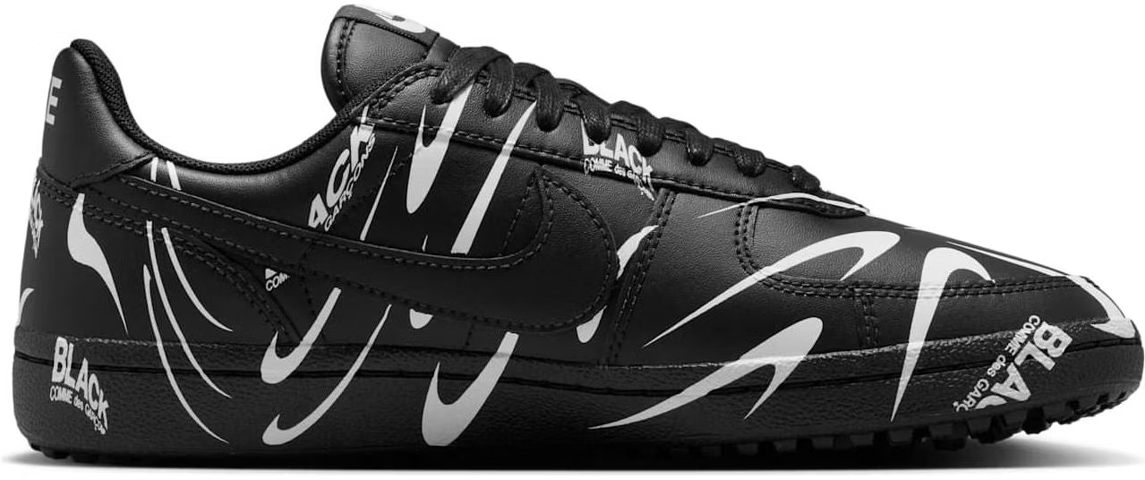 IM7417-001 BLACK COMME des GARCONS Ã Nike Field General '82 SP "Black" (Men's)