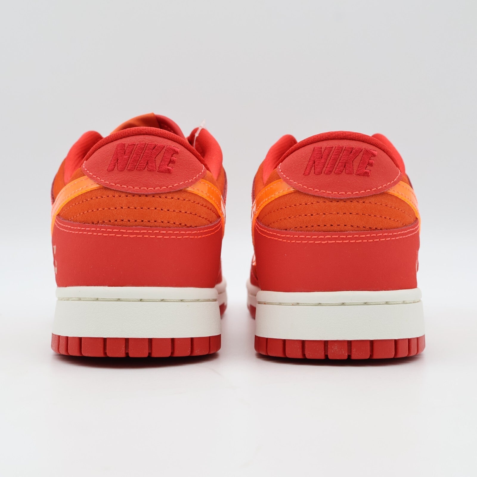 FD0724-657 Nike Dunk Low ATL University Red Bright Crimson Orange (Men's)