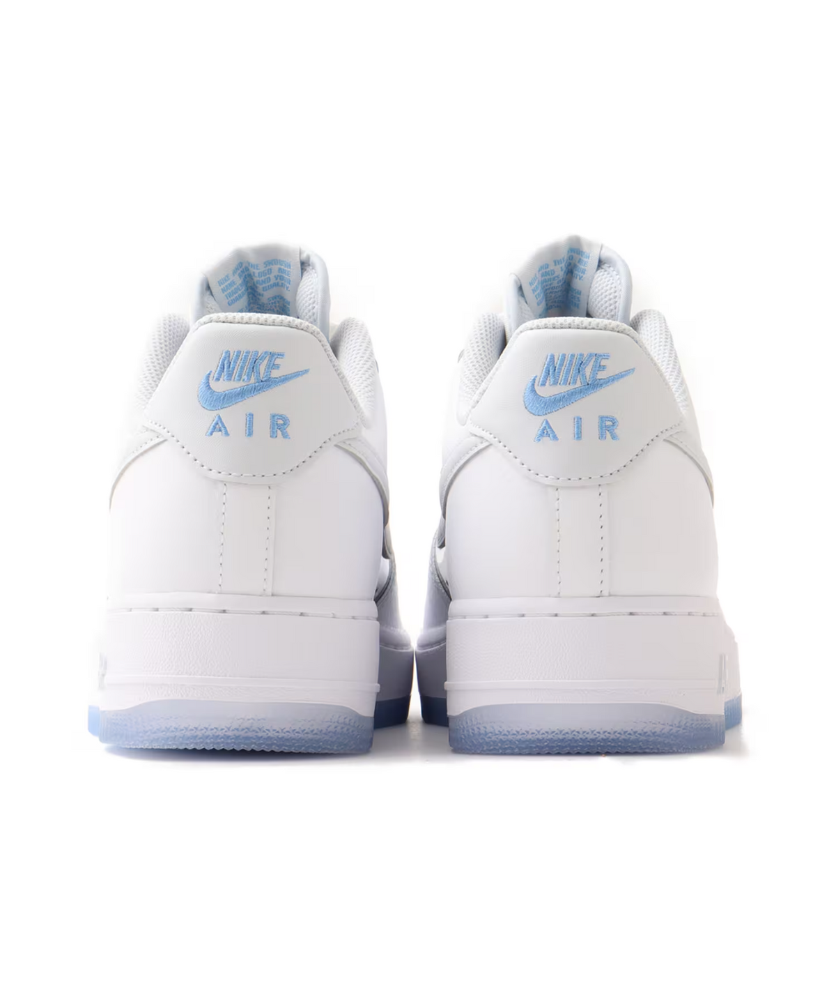 IB5724-100 Nike Air Force 1 Low White and University Blue (Men's)