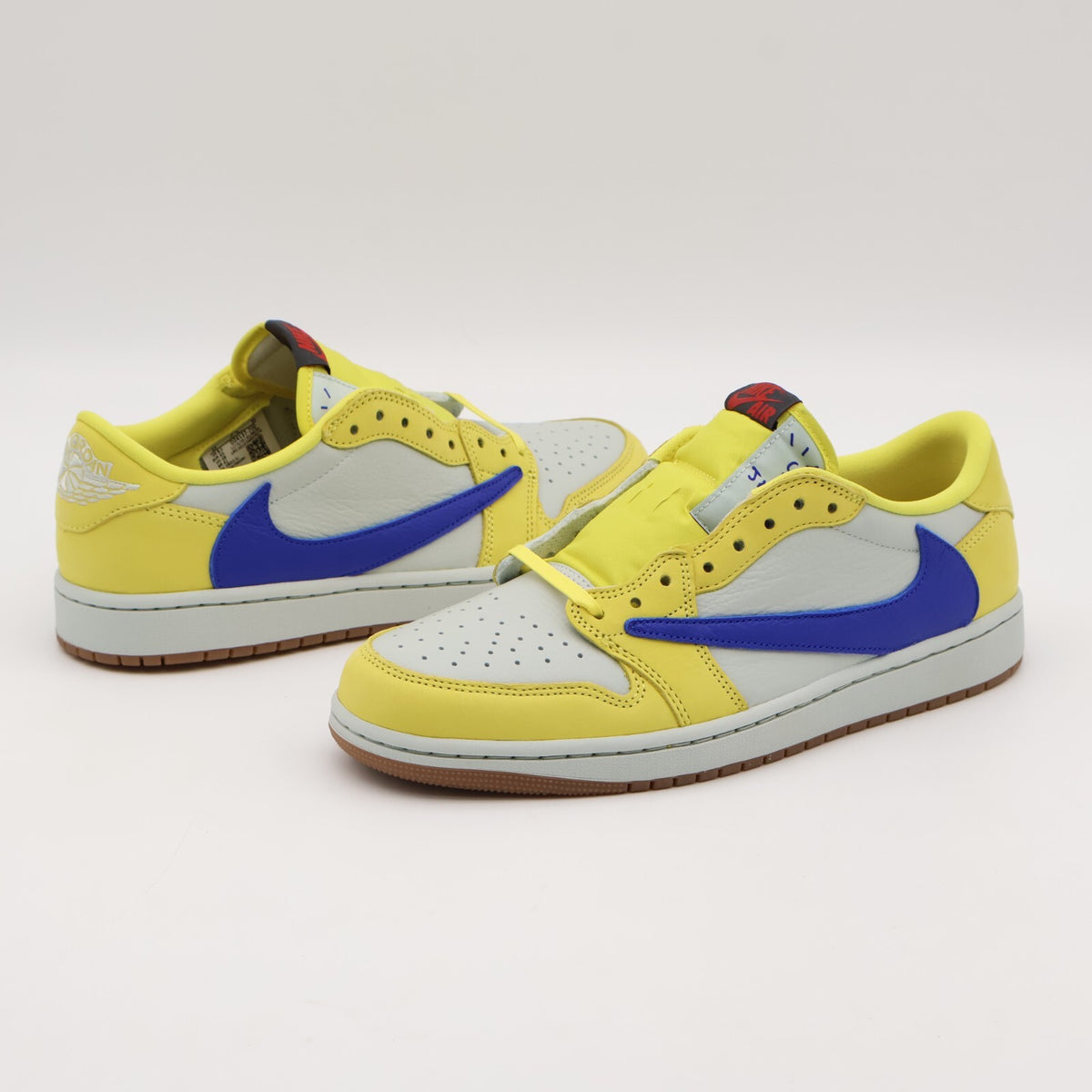 DZ4137-700 Travis Scott Nike Air Jordan 1 Retro Low OG Canary (Women's)