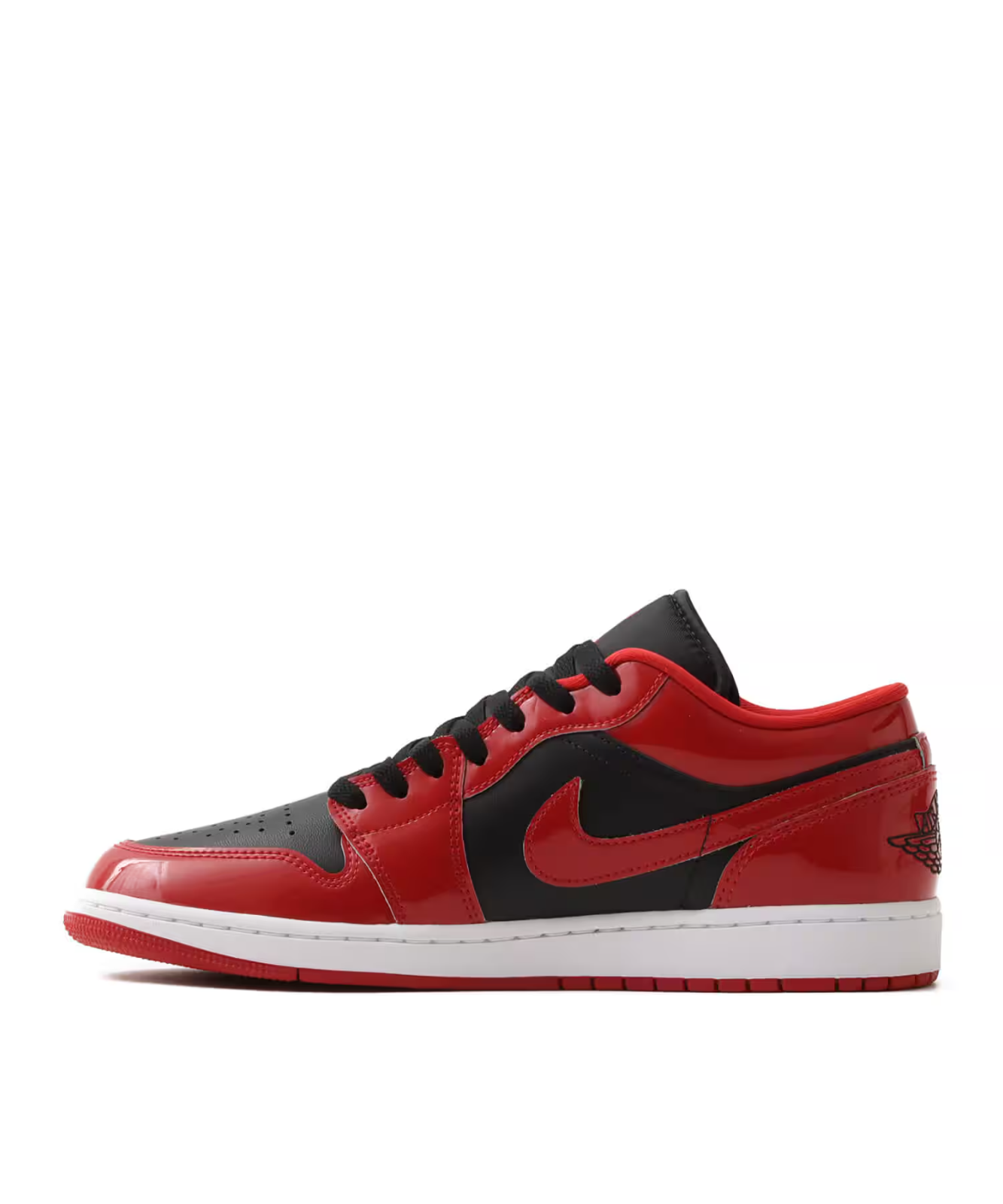 HV4089-006 Nike Air Jordan 1 Low SE Black White Varsity Red (Women's)