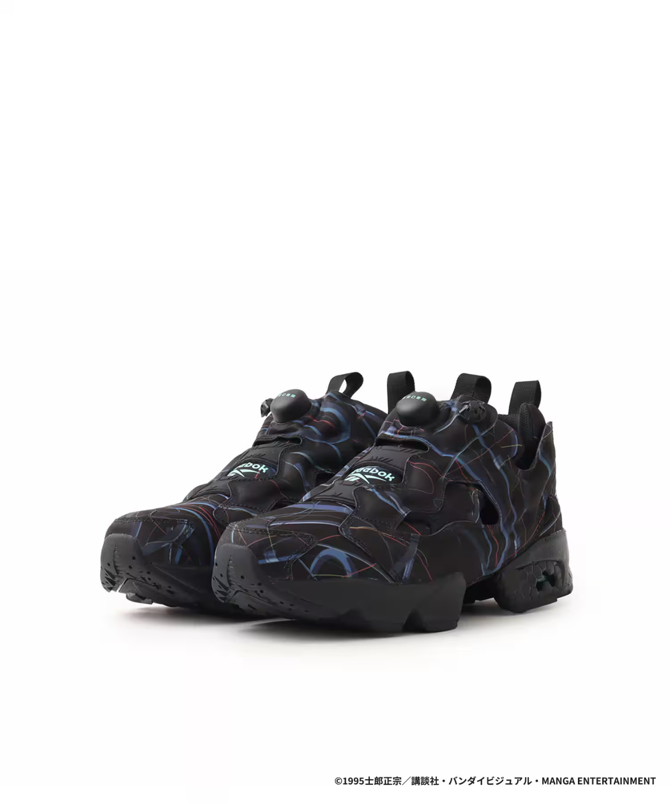 100249524 atmos Ghost in the Shell Ã Reebok Instapump Fury 94 Black (Men's)