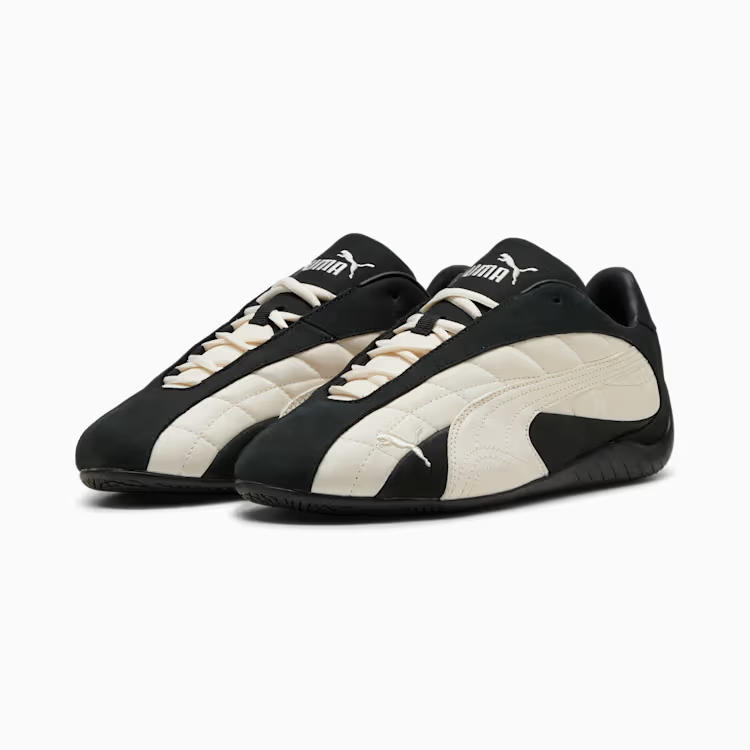 403429-03 Puma Speedcat Plus Quilted PUMA Black Frosted Ivory (Men's)