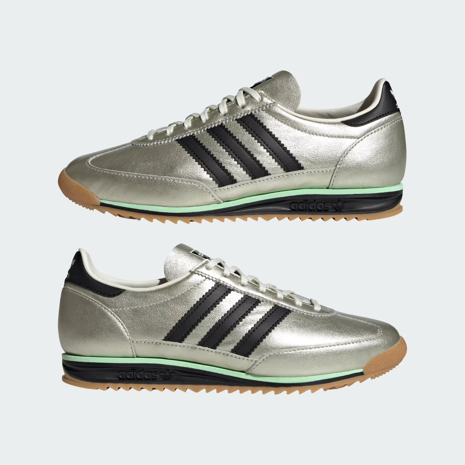 JS3978 adidas Originals  SL72 OG Off White Core Black Gum (Women's)