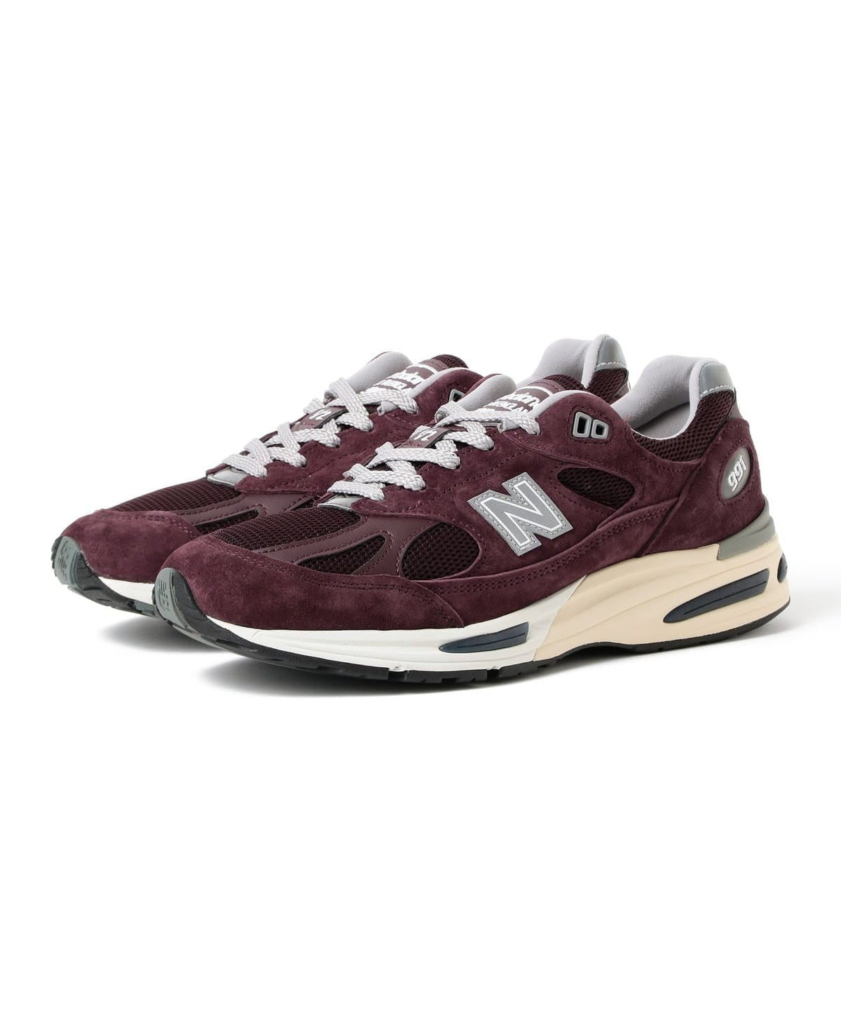 U991AU2 New Balance 991V2 Made in UK Catawba Grape (Men's)
