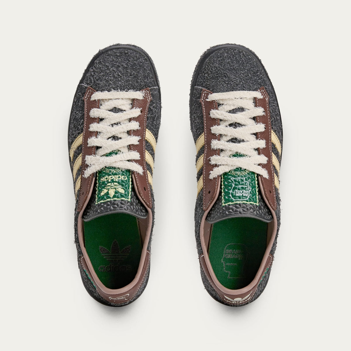 JR7942 Brain Dead adidas Originals Forest Hills Core Black (Men's)