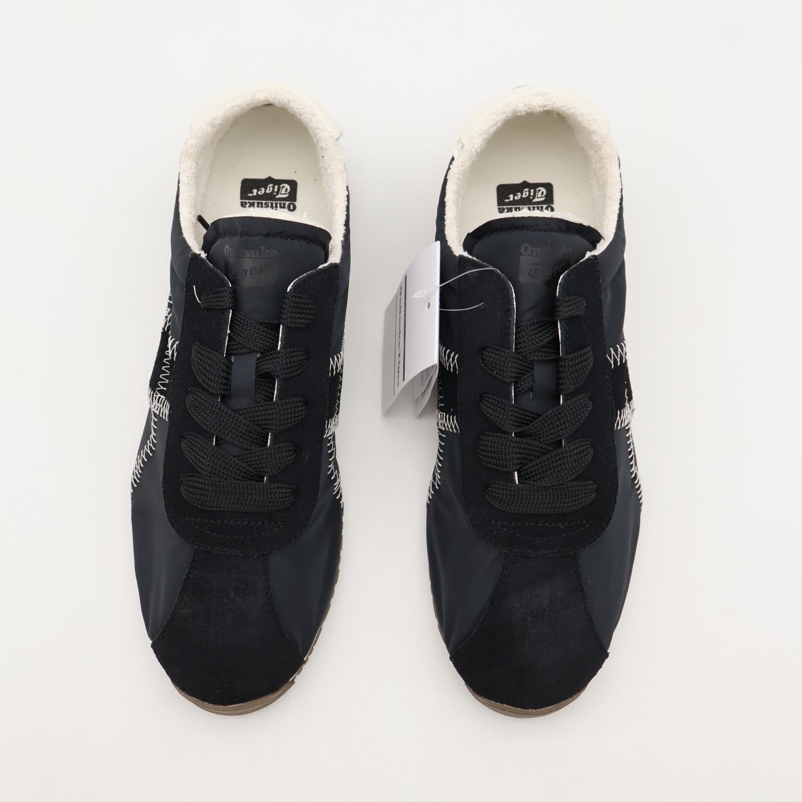 1183C317-001 Onitsuka Tiger Tiger Corsair A55 Black Cream (Men's)
