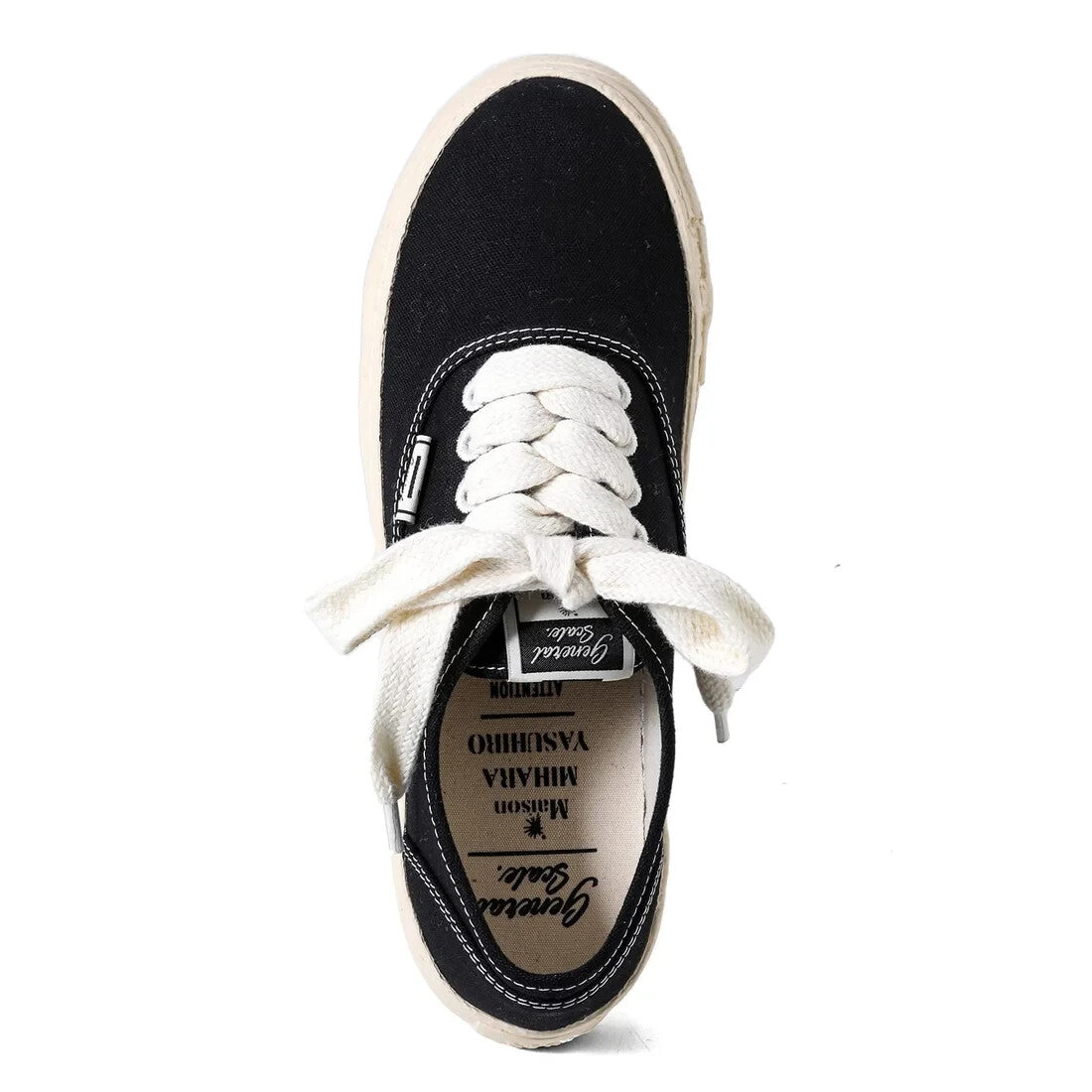S14FW703-black Maison MIHARA YASUHIRO COLORADO Canvas Low-Top Sneakers (Men's)