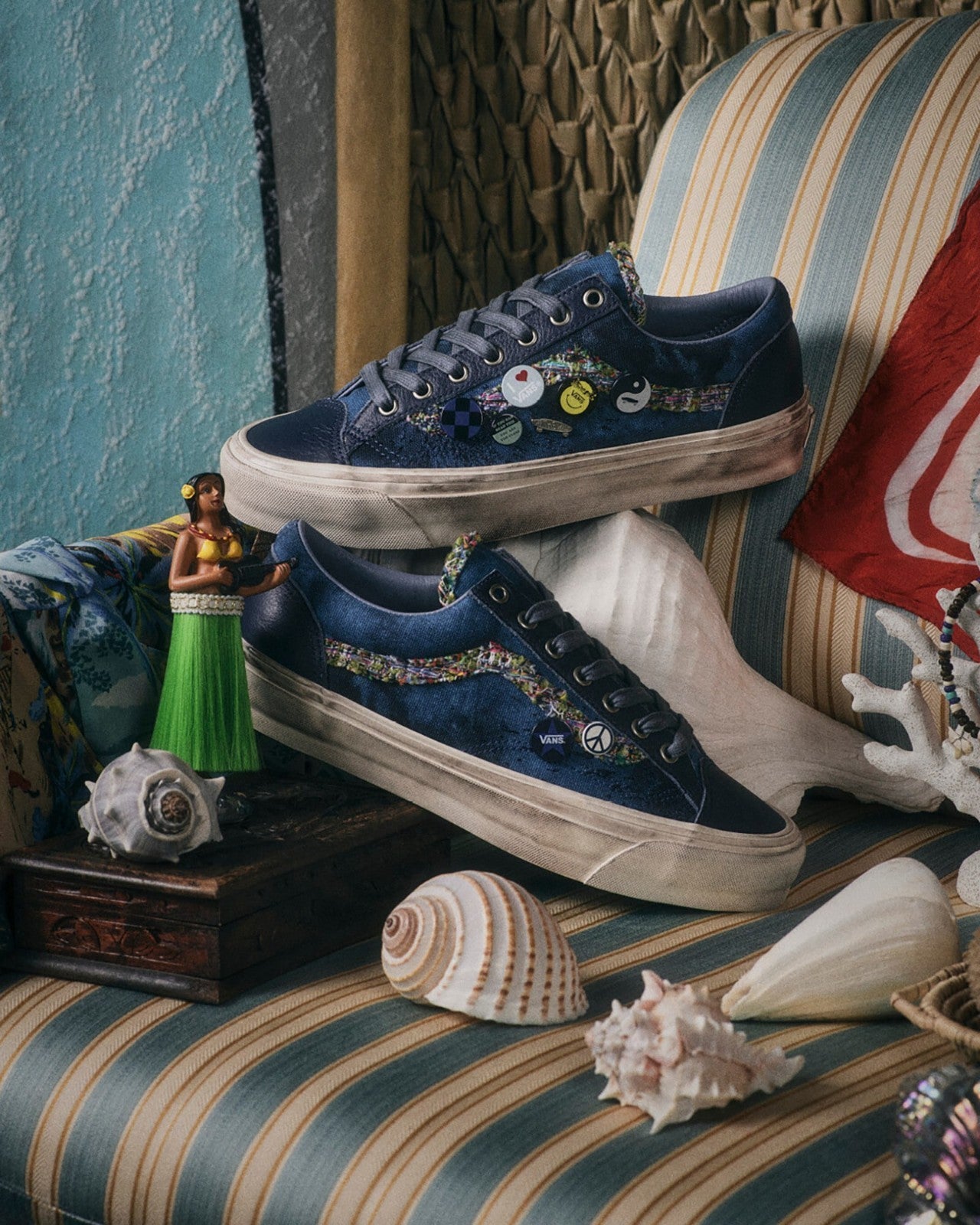 VN000E8VNVY OTW by Vans Premium Old Skool 36 Souvenir "Navy" (Men's)