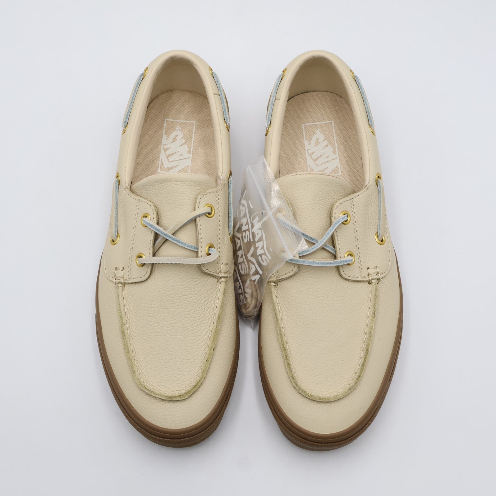 VN000Z11TAN Vans 2 Eyelet Boat Shoe Leather Tan (Men's)