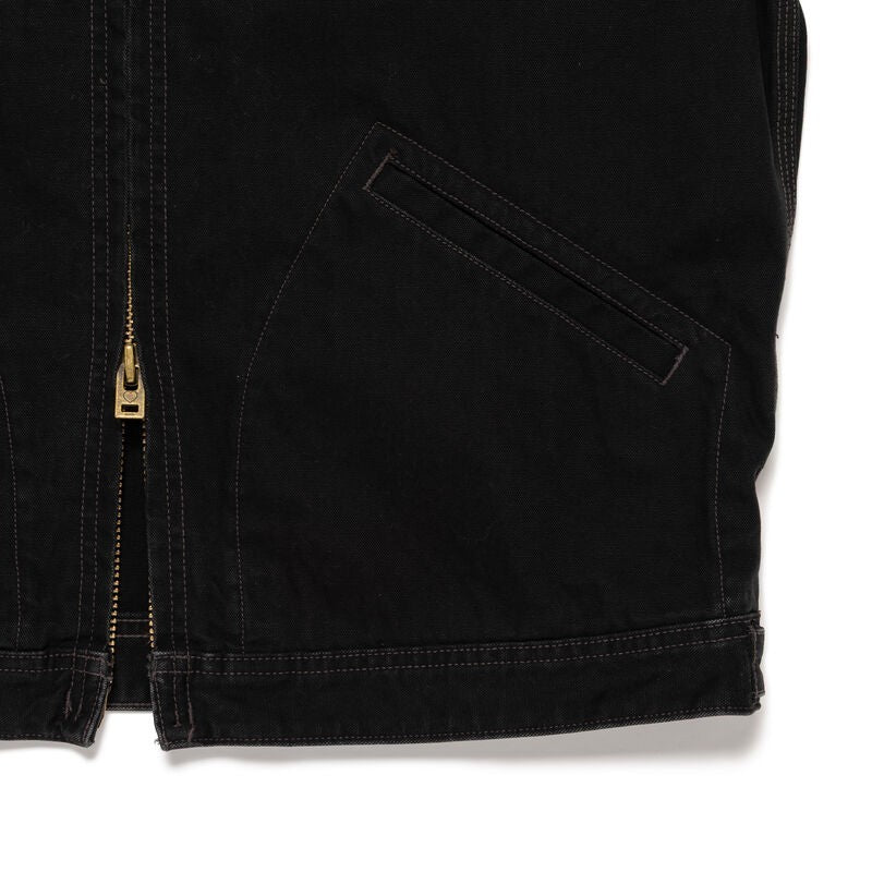 HUMAN MADE Zip-Up Work Jacket Black