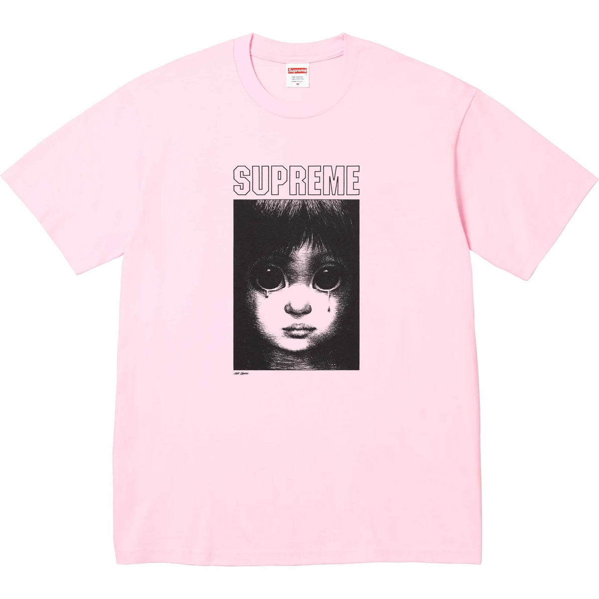 Supreme Margaret Keane Teardrop Tee Light Pink