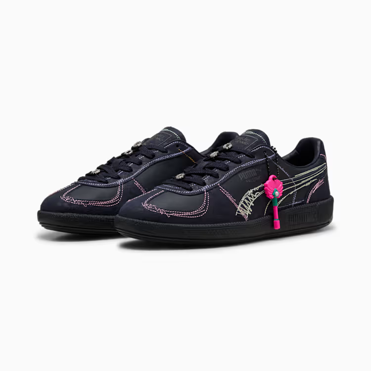403859-01 Squid Game Ã Puma Palermo Puma Navy Bright Melon (Men's)