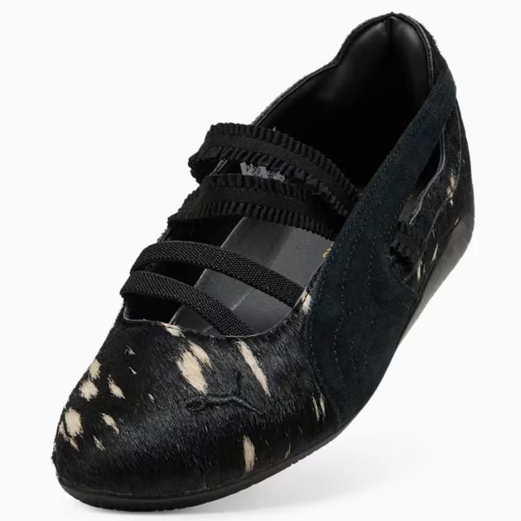 408171-02 Puma Speedcat Ballet Doelette "PUMA Black/PUMA Gold" (women's)