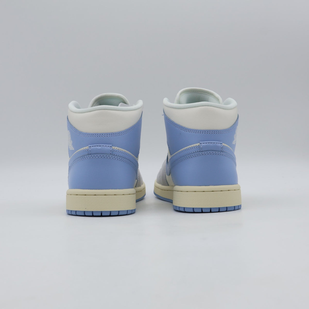 BQ6472-402 Nike Air Jordan 1 Mid Psychic Blue (Women's)
