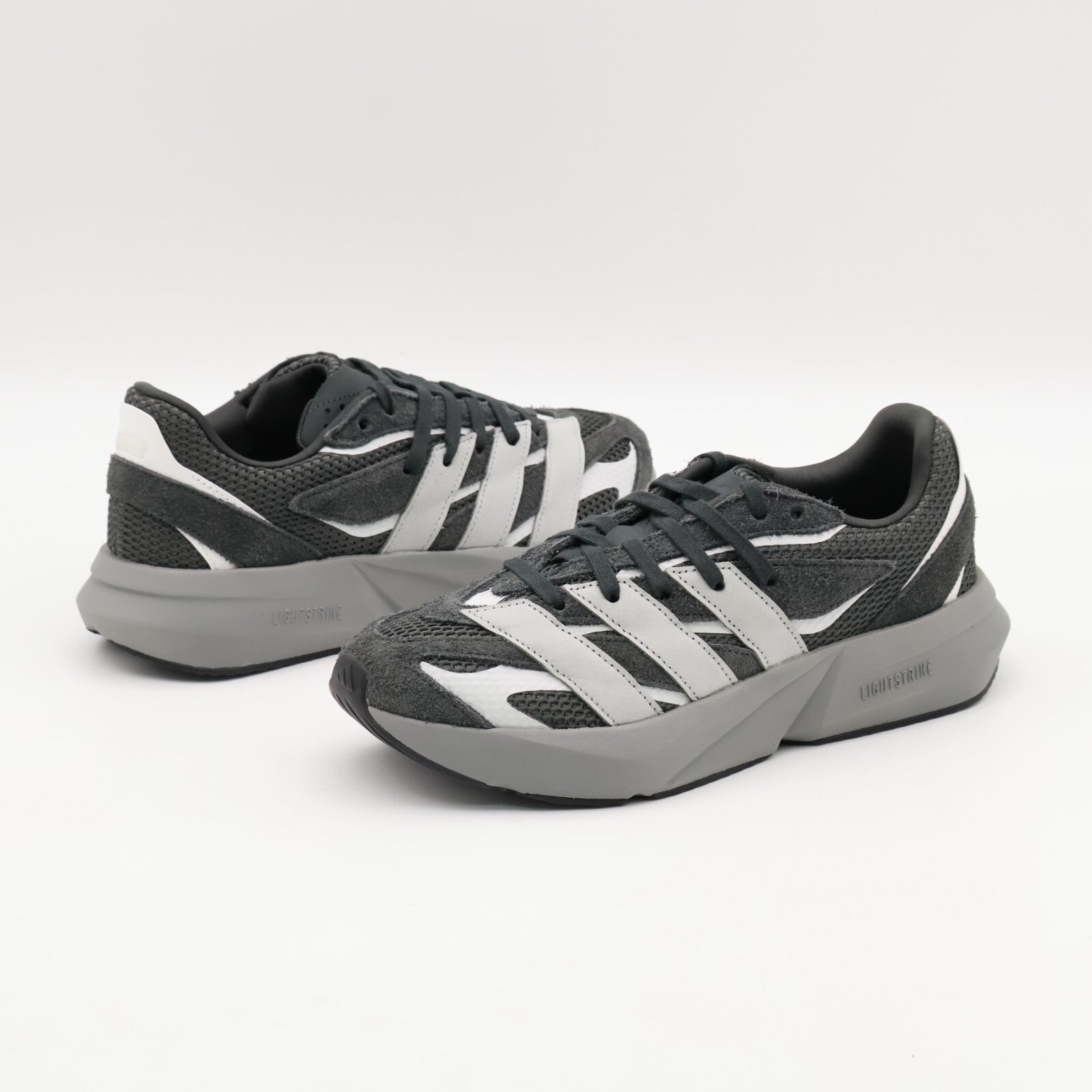 JQ9972 adidas Lightblaze Carbon Grey Two Crystal White (Men's)