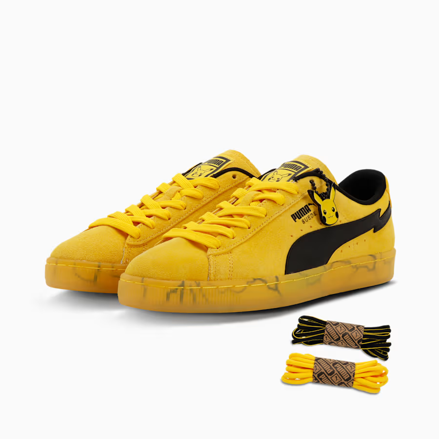407020-01 Pokemon Ã Puma Suede "Pikachu" (Men's)