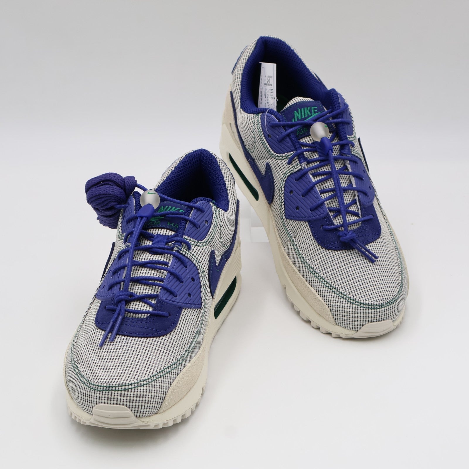 IR1950-100 Nike Air Max 90 "Coconut Milk/Deep Royal Blue"