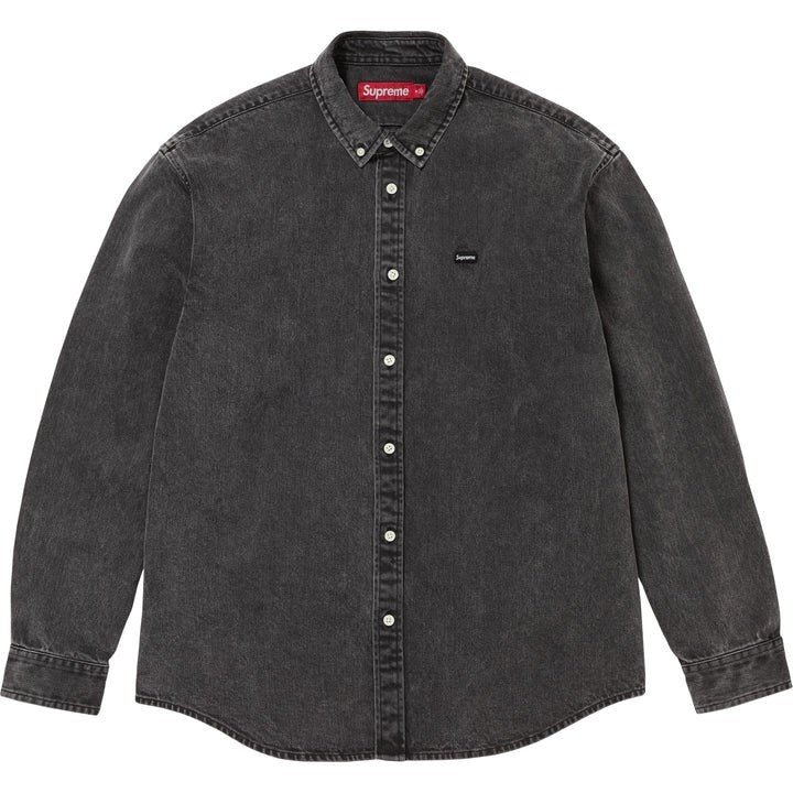 Supreme Small Box Denim Shirt Black