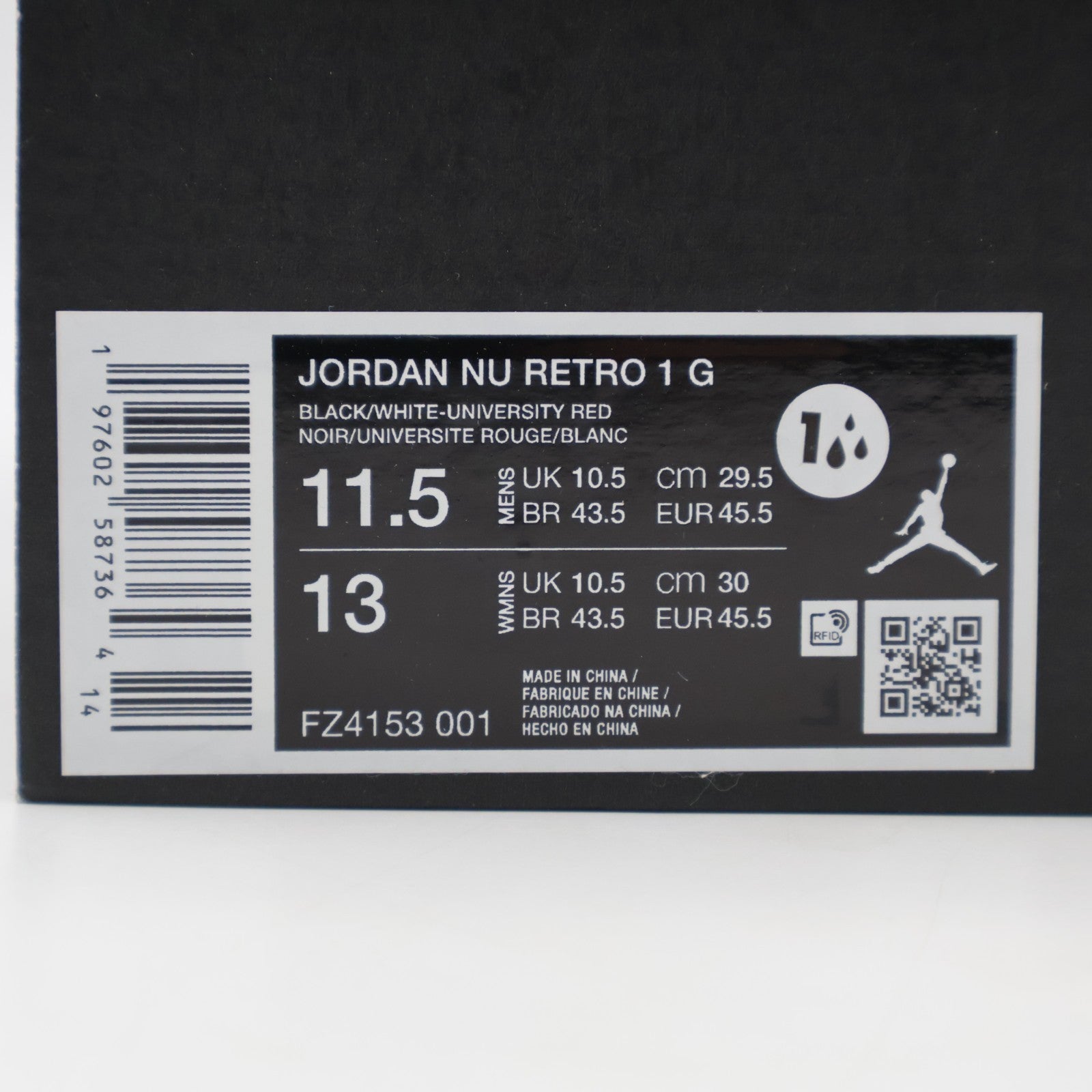 FZ4153-001 Nike Air Jordan Nu Retro 1 Low Golf Chicago (Men's)