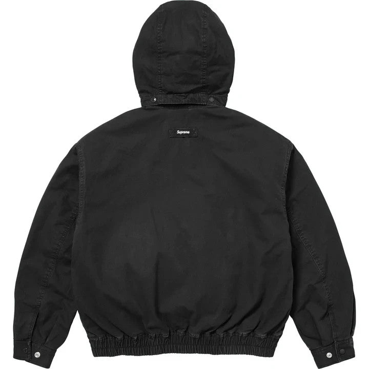 Supreme Hooded Utility Jacket Black