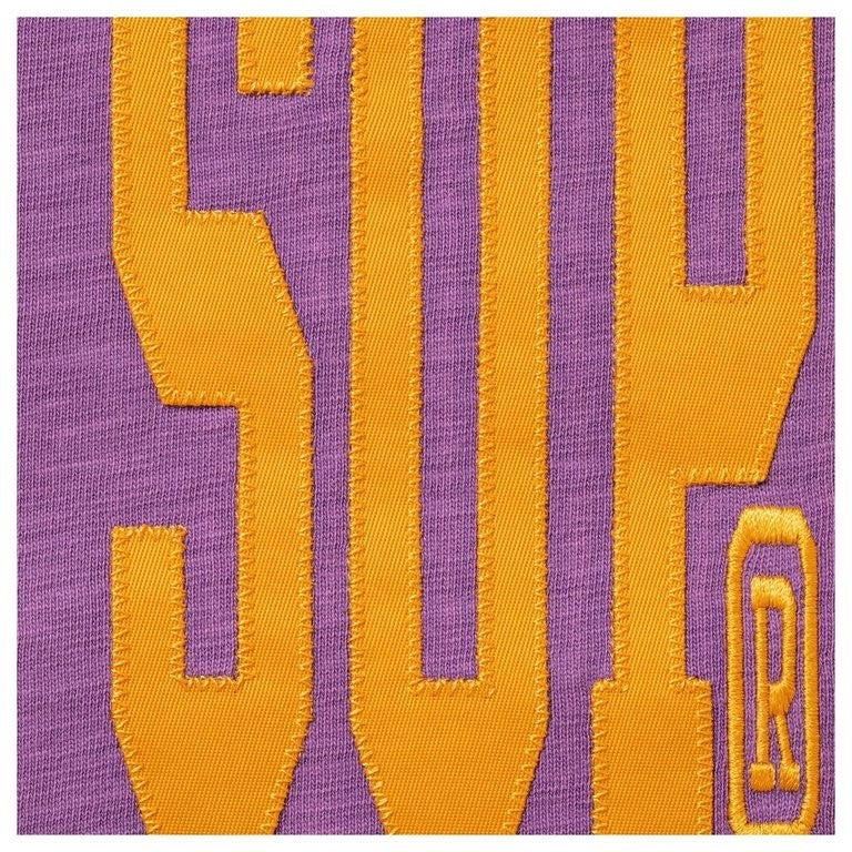 Supreme Stretch AppliquÃ© S/S Top Dusty Purple