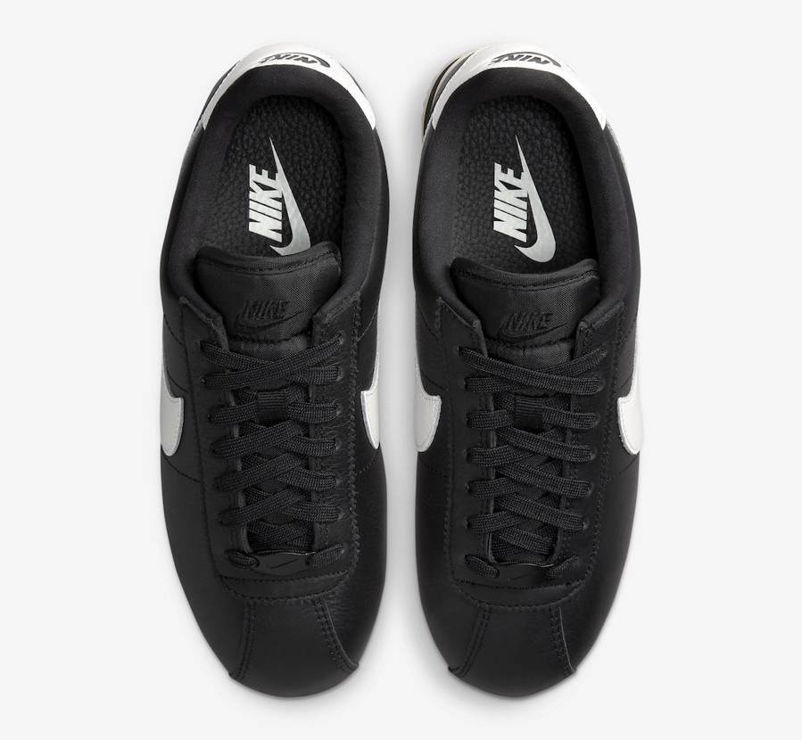 FB6877-001 Nike Cortez 23 PRM Black and Sail (Women's)